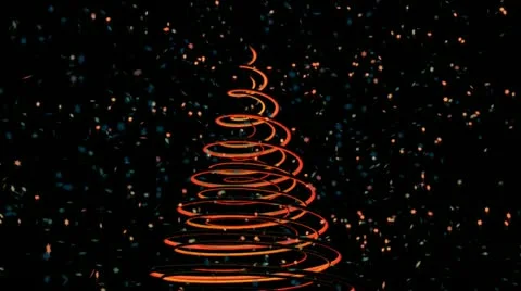 Christmas tree illumination 스톡 동영상 12737272