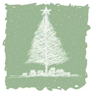 Christmas tree Stock Illustration