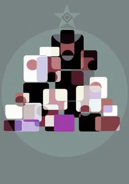 Christmas tree Stock Illustration