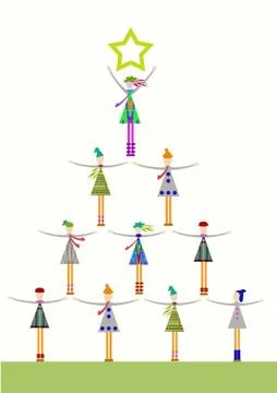 Christmas tree Stock Illustration