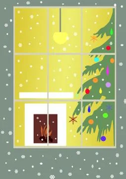 Christmas tree Stock Illustration