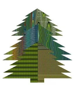 Christmas tree Stock Illustration