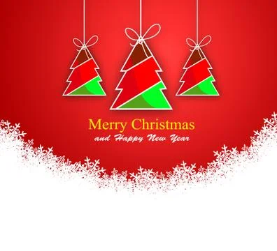 Christmas tree Stockillustratie