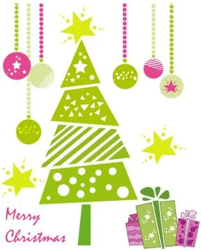Christmas tree Stock Illustration