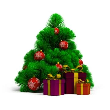 Christmas tree Stock Illustration