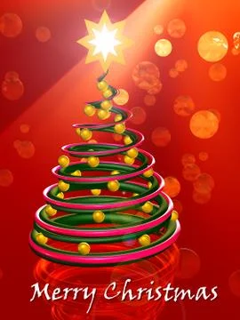 Christmas tree Stock-Illustration