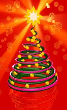 Christmas tree Stock Illustration