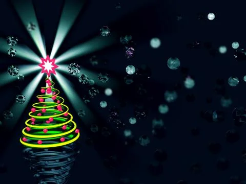 Christmas tree Stock Illustration