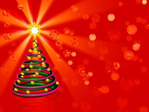 Christmas tree Stock Illustration