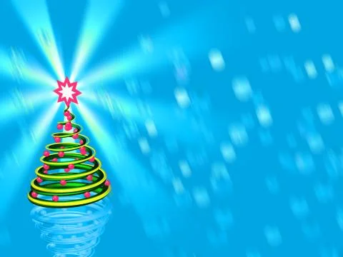 Christmas tree 스톡 일러스트