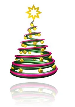 Christmas tree 스톡 일러스트