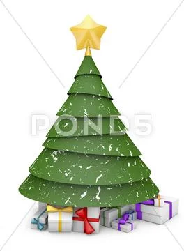 Christmas tree Stock Illustration