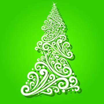 Christmas tree Stock Illustration