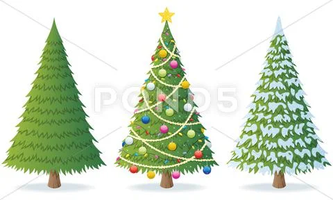 Christmas Tree Stock Illustration