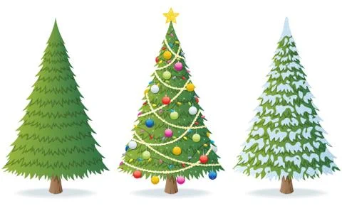 Christmas Tree Stock Illustration