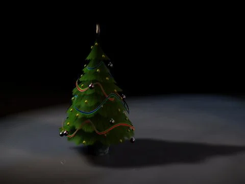 Christmas Tree Stock Illustration