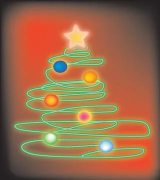 Christmas tree Stock Illustration