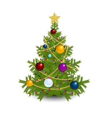 Christmas tree Stock Illustration