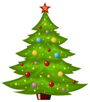 Christmas tree Stock Illustration