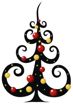 Christmas tree Stock Illustration