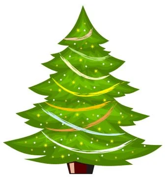 Christmas tree Stock Illustration