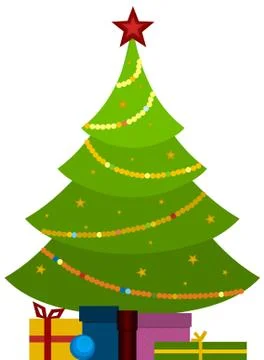 Christmas tree Stock Illustration