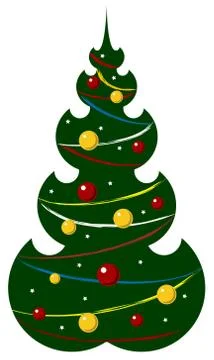 Christmas tree Stock Illustration