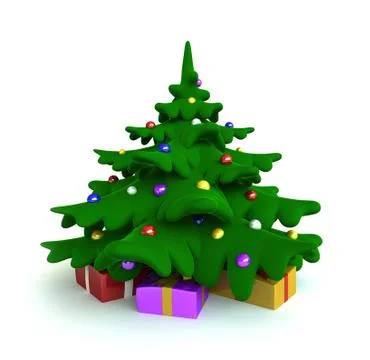 Christmas tree Stock Illustration