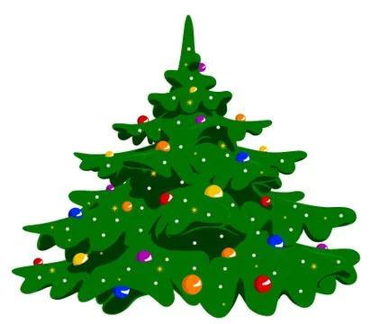 Christmas tree Stock Illustration