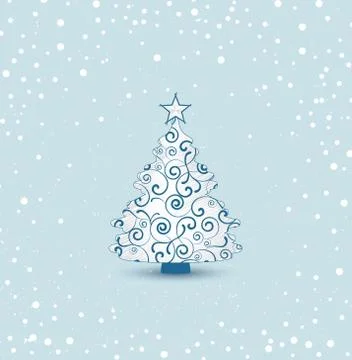 Christmas tree Stock Illustration