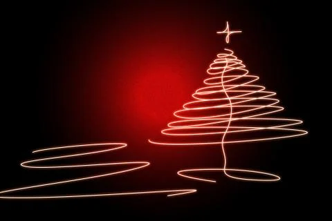 Christmas Tree Stock Illustration