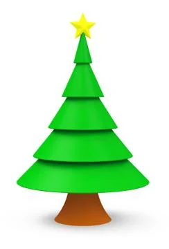 The christmas tree Stock Illustration