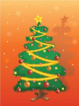 Christmas tree Stock Illustration