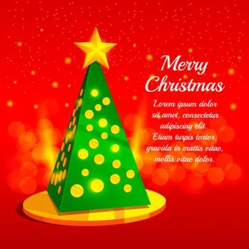 Christmas tree Stock Illustration