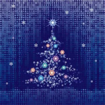 Christmas Tree Stock Illustration