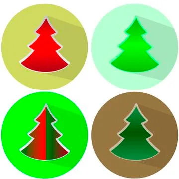 Christmas tree Stock Illustration