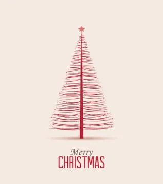 Christmas Tree Stock Illustration