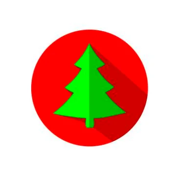  Christmas tree Illustrazione stock