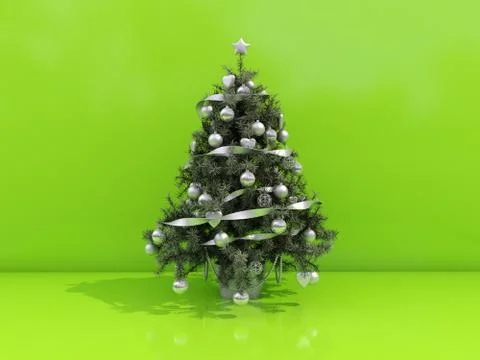 Christmas tree Stockillustratie