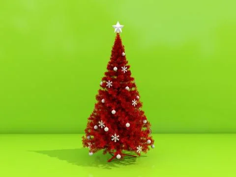Christmas tree Ilustración de archivo
