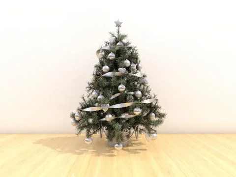 Christmas tree Illustrazione stock