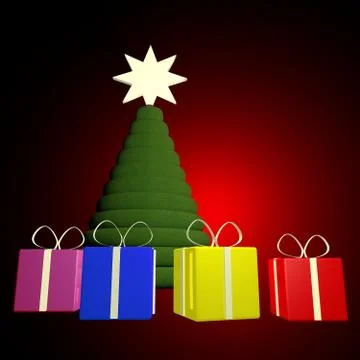 Christmas tree Stock-Illustration