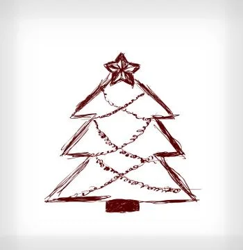Christmas tree Stock Illustration