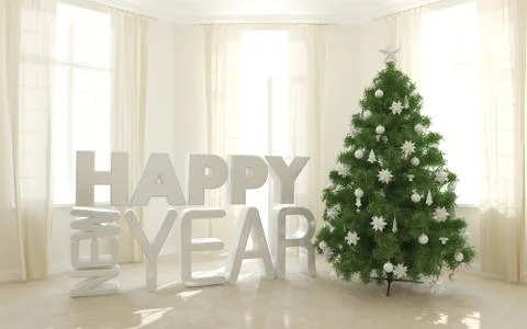 Christmas tree 스톡 일러스트