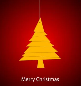 Christmas tree Illustrazione stock