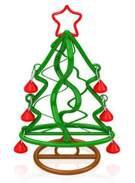 The christmas tree Stock Illustration