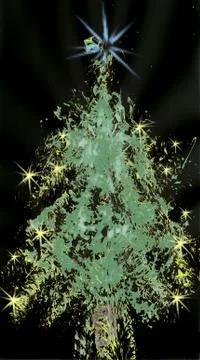 Christmas tree Stock Illustration