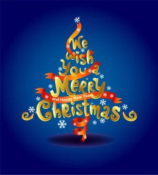 Christmas tree Illustrazione stock