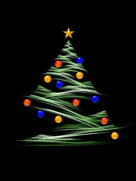 Christmas tree Stock Illustration