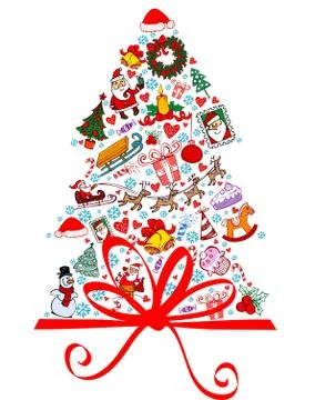 Christmas Tree Stock-Illustration